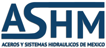 Logo Aceros y Sistemas Hidráulicos de México